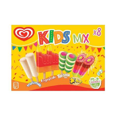 GELAT KIDS MIX FRIGO 8 UNI GELAT KIDS MIX FRIGO 8 UNI