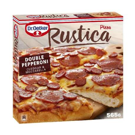 PIZZA RUSTICA PEPPERONI 565G PIZZA RUSTICA PEPPERONI 565G