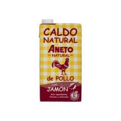 CALDO POLLO CON JAMON ANETO 1 L