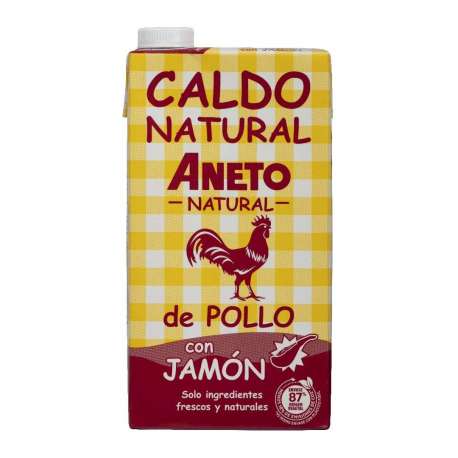 CALDO POLLO CON JAMON ANETO 1 L CALDO POLLO CON JAMON ANETO 1 L