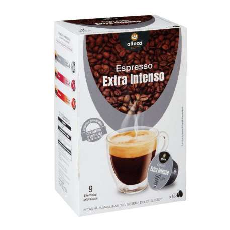 CAFE EXTRA INTENSO ALTEZA DG 16 CAPSULAS