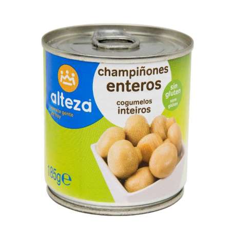CHAMPIÑON ENTERO ALTEZA 105 G CHAMPIÑON ENTERO ALTEZA 105 G
