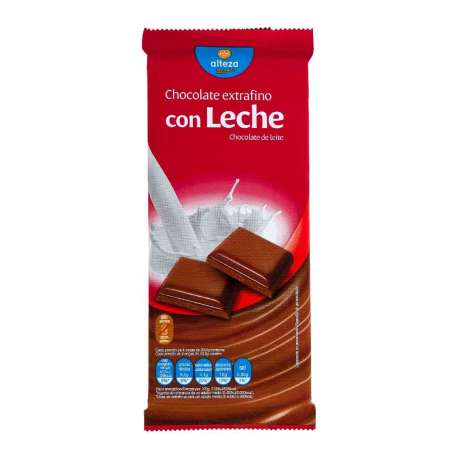 CHOCOLATE CON LECHE ALTEZA 125G