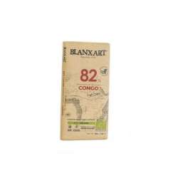 CHOCOLATE 82% ECO CONGO BLANXART 80G