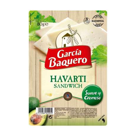 FORMATGE LLESQUES HAVARTI GARCIA BAQUERO 80