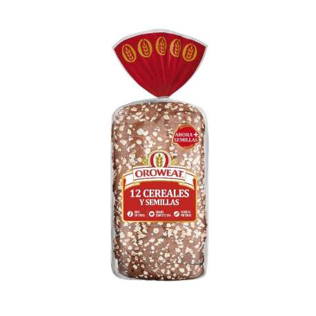 PA BIMBO OROWEAT 12 CEREALS I LLAVORS 550 GR PA BIMBO OROWEAT 12 CEREALS I LLAVORS 550 GR