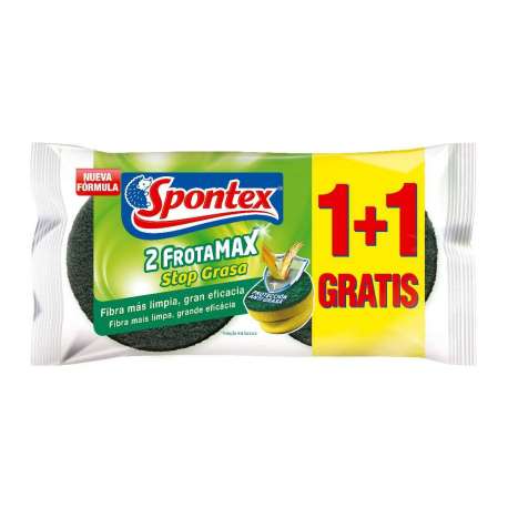 ESTROPAJO FROTAMAX V.SPONTEX 1+1