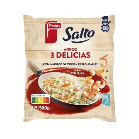 SALTEJAT  ARROS 3 DELICIES 500G