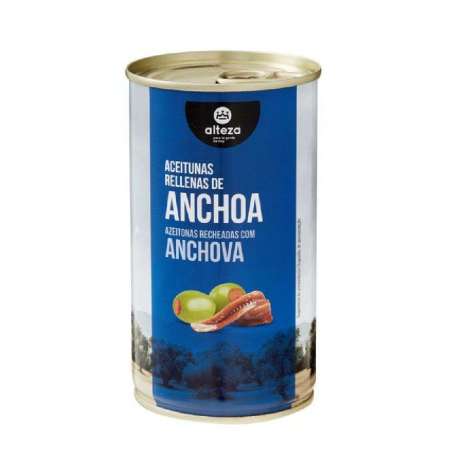 ACEITUNAS RELLENAS DE ANCHOA ALTEZA 150G