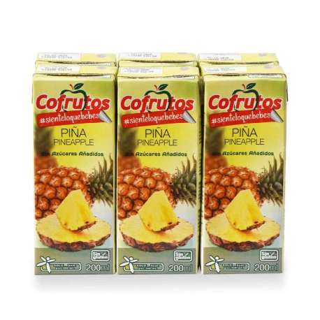 NECTAR PINYA LIGHT COFRUTOS 6X200 ML