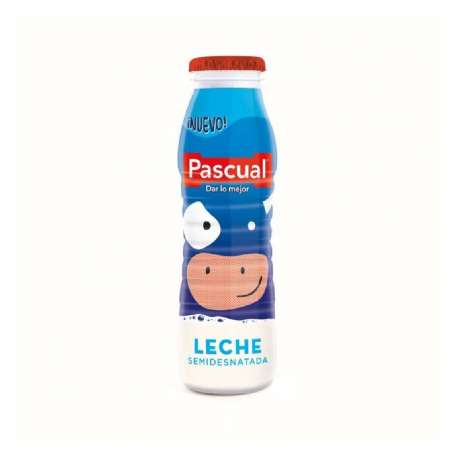 LLET SEMI PASCUAL BOT.188ML(6)