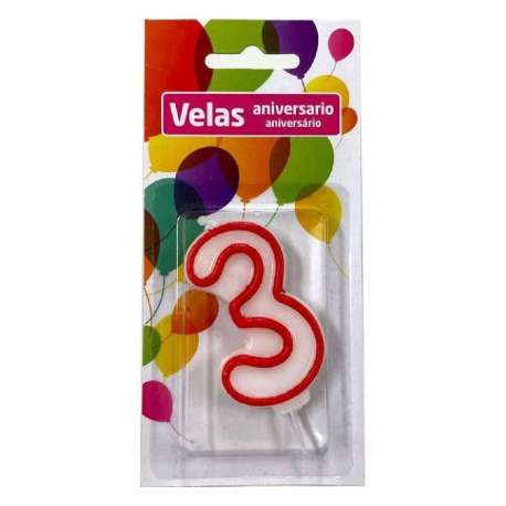 VELA ANIVERSARIO DM Nº 3