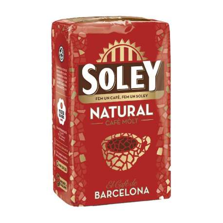 CAFE NATURAL MOLT SOLEY 250 G