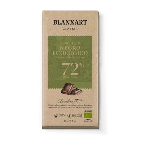 XOCOLATA 72% ECO CLASSIC BLANXART 75G