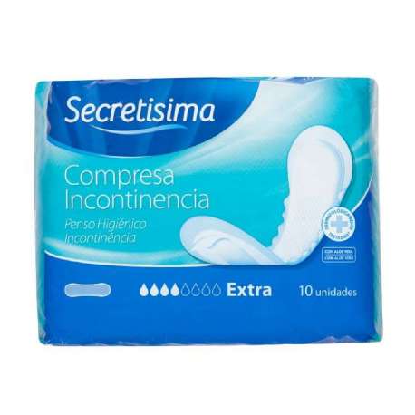 COMPRESA INCONTINENCIA SECRETISSIMA EXTRA 10 UNI