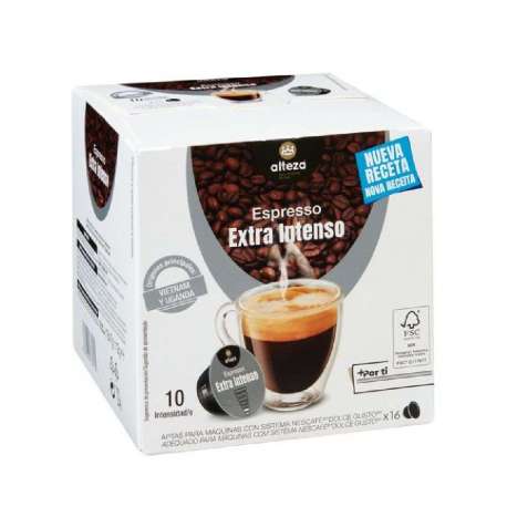 CAFE EXTRA INTENSO ALTEZA DG 16 CAPSULAS CAFE EXTRA INTENSO ALTEZA DG 16 CAPSULAS