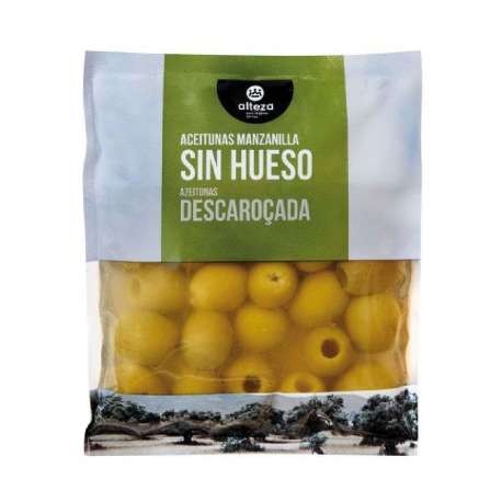 ACEITUNAS SIN HUESO ALTEZA BOLSA 70G ACEITUNAS SIN HUESO ALTEZA BOLSA 70G