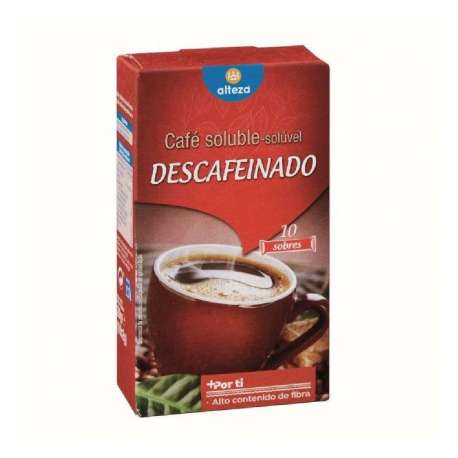 CAFÉ SOLUBLE DESCAFEINADO ALTEZA 10 SOBRES DE 2G CAFÉ SOLUBLE DESCAFEINADO ALTEZA 10 SOBRES DE 2G