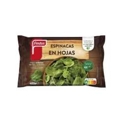 ESPINACA HOJAS FINDUS 400GR