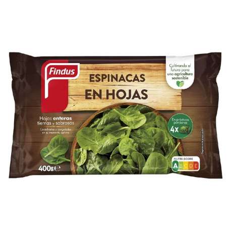 ESPINACS FULLES FINDUS 400G ESPINACS FULLES FINDUS 400G