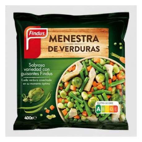 MENESTRA VERDURA FINDUS 400GR