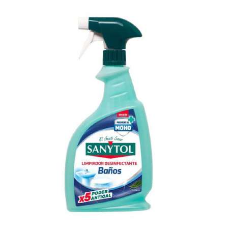 NETEJADOR DESINFECTANT BANYS SANYTOL PISTOLA 750 ML NETEJADOR DESINFECTANT BANYS SANYTOL PISTOLA 750 ML