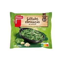 ESPINACAS AL AJILLO FINDUS 450 G