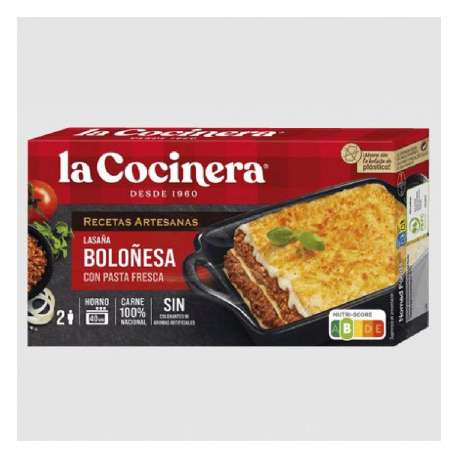 LASSANYA BOLONYESA COCINERA 530G LASSANYA BOLONYESA COCINERA 530G