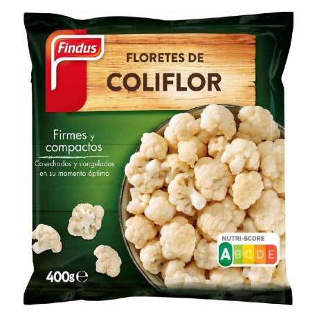 COLIFLOR TALLADA FINDUS 400 GRS. COLIFLOR TALLADA FINDUS 400 GRS.