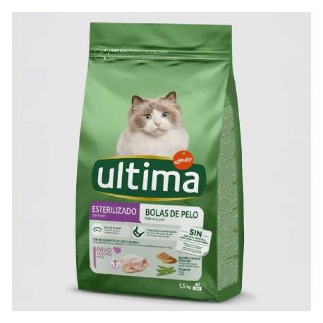 ULTIMA GATO ESTERILIZADO BOLAS PELO 1.5K ULTIMA GATO ESTERILIZADO BOLAS PELO 1.5K