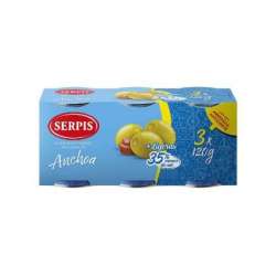 OLIVES FARCIDES D'ANXOVA SERPIS 3 UNITATS DE 50G