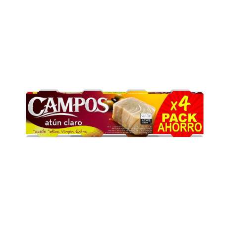 ATUN CL.AOVE CAMPOS PACK 4X65G ATUN CL.AOVE CAMPOS PACK 4X65G