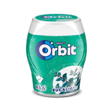 CHICLE ORBIT EUCALIP BOTE 64G