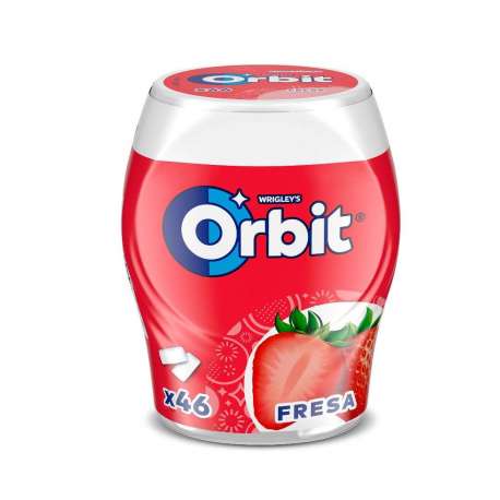 CHICLE ORBIT FRESA BOTE 64G