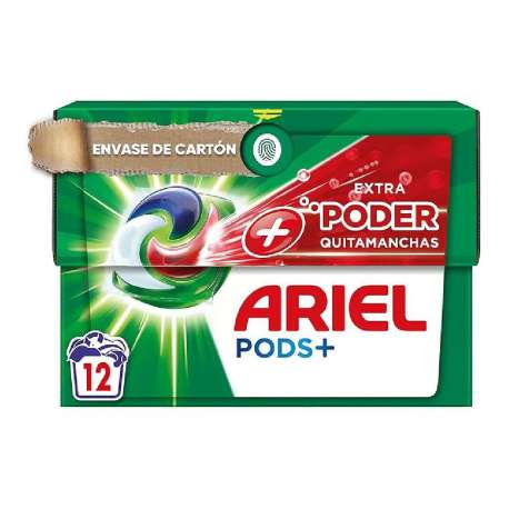 DETERG.ARIEL PODS EXTRA PODER12U
