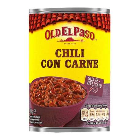 CHILI AMB CARN OLD EL PASO 418G CHILI AMB CARN OLD EL PASO 418G