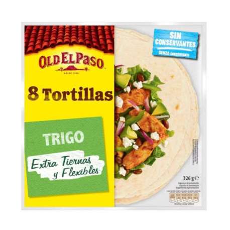 TORTILLAS MEJICANAS TRIGO OLD PASO 326G
