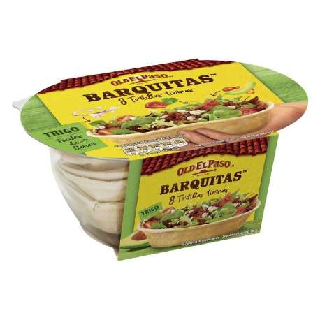 BARQUETES MEXICANES OLD EL PASO 8 UNITATS BARQUETES MEXICANES OLD EL PASO 8 UNITATS