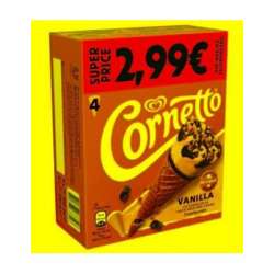 HELADO CORNETTO VAINILLA FRIGO4U