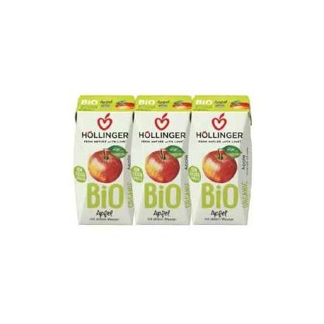 ZUMO MANZANA HOLLINGER 3X200ML