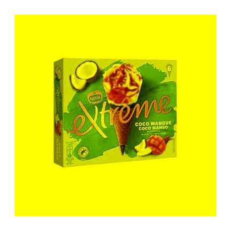 HELADO EXTREME COCO MANGO 6UNI
