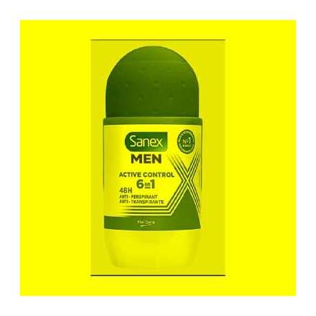 DESODORANTE SANEX ACTIVE CONTROL MEN ROLL-ON 50 ML
