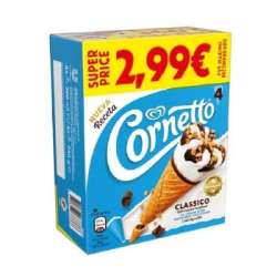HELADO CORNETTO CLASICO FRIGO 4U