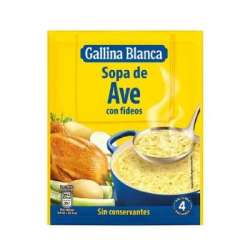 SOPA D'AU AMB FIDEUS GALLINA BLANCA 76 G