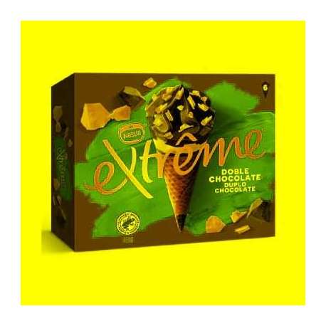 HELADO EXTREME DOBLE CHOCO 6UNI