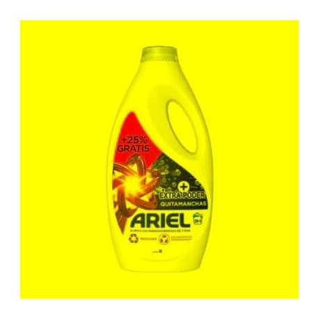 DETERGENTE ARIEL LIQUIDO ULTRA OXI 25+12 D